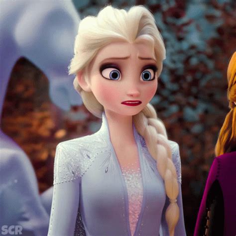 Why does Elsa cringe at let it go