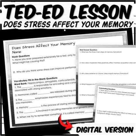 Why does stress affect your memory