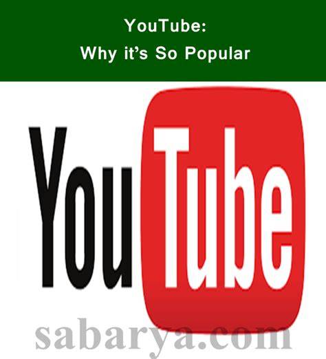 Why is YouTube So Popular