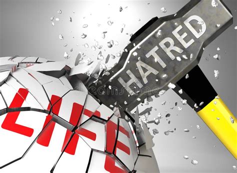 Why is hatred destructive