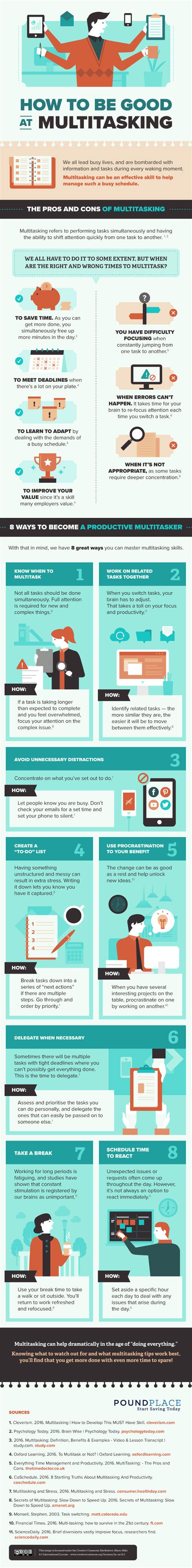 Why is it good to multitask