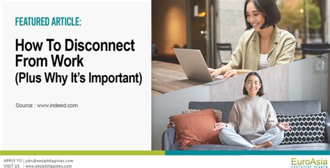 Why is it important to disconnect