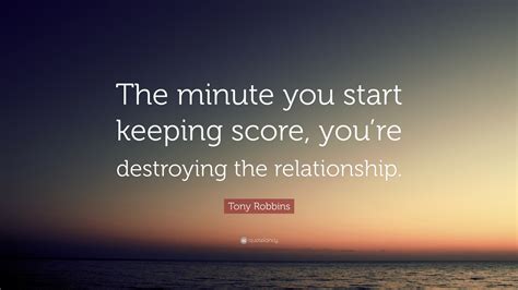 Why keeping score in a relationship is bad