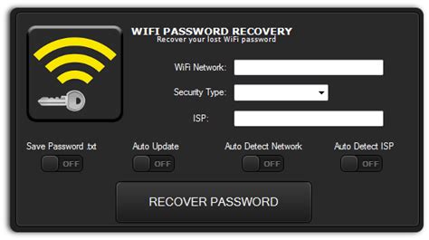WiFi Password Recovery