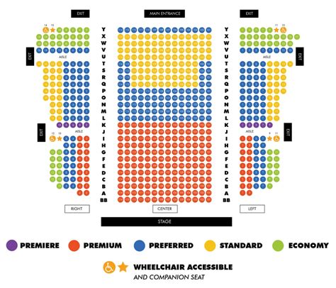Wilbur Theatre Seating Chart