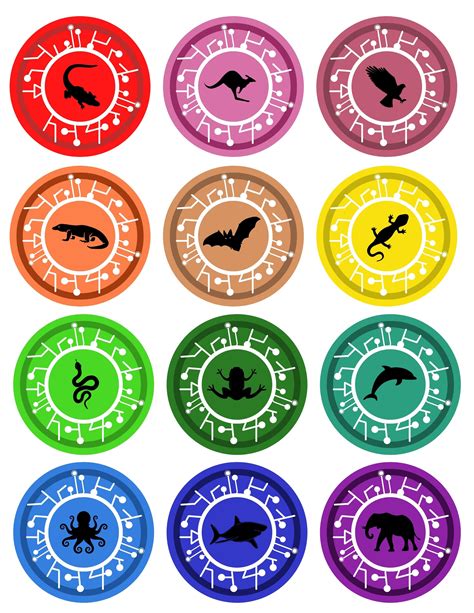 Wild Kratts Creature Power Discs Printable