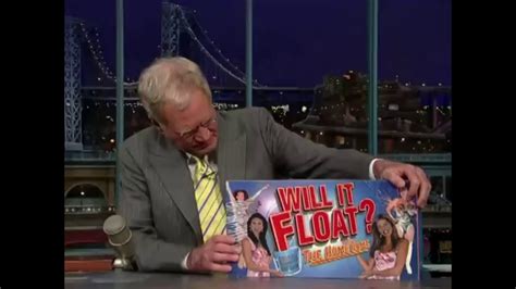 Float David Letterman