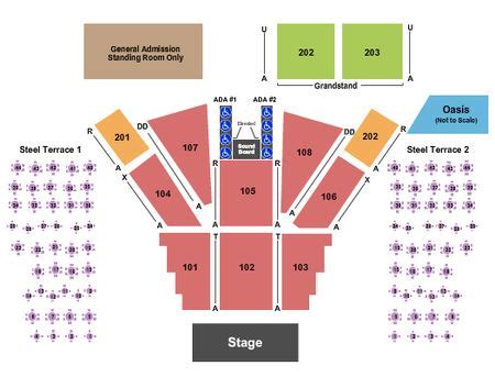 Wind Creek Steel Stage Seating Chart