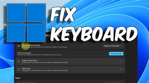 Troubleshooting Keyboard Issues