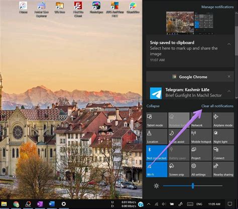 Windows Action Center
