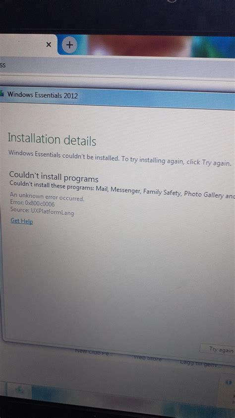 Windows Essentials Wil Not Install Wait For Catalog