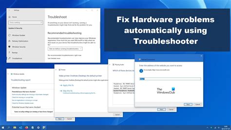 Windows Hardware Troubleshooting