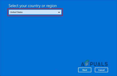 Select Country for Phone Activation