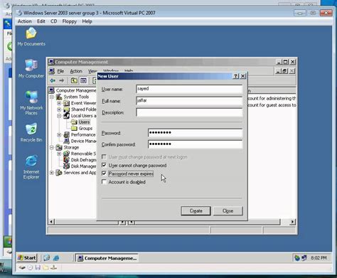 Windows Server 2003 VPN Setup