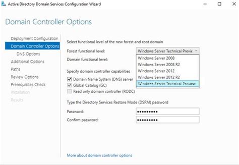 Windows Server Domain Controller Promotion