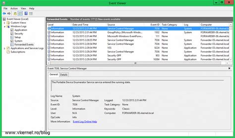 Windows Server Event Forwarding Troubleshooting