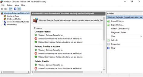 Windows Server Firewall Management