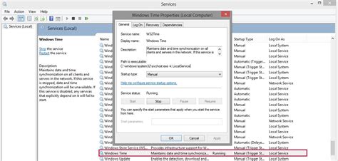 Windows Time Service
