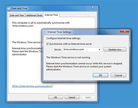 Windows Time Service Issue