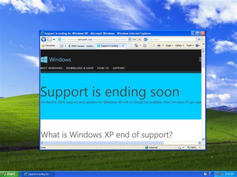 Windows XP End of Life