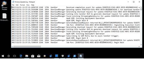 WindowsUpdate.log errors