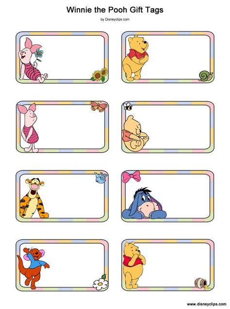 Winnie The Pooh Template
