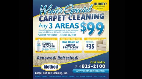 Winter Carpet Cleaning Specials