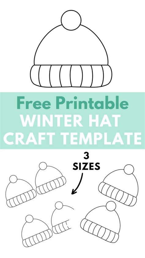 Winter Hat Template Printable