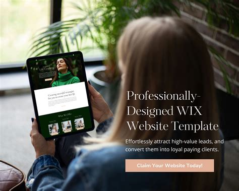 Wix Consulting Template