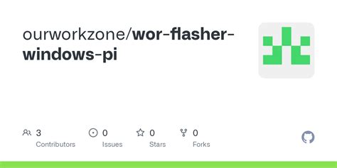 WoR Flasher Windows Interface