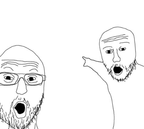 Wojak Pointing Meme Template