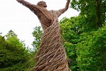 Woman Living Tree Installation