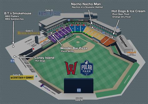 Woosox Polar Park Seating Chart