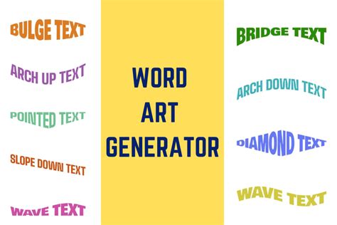 Word Art text transformations