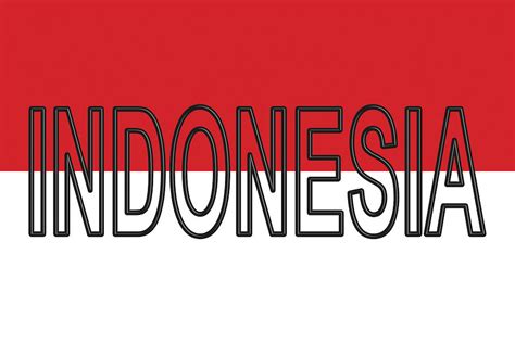 Word Indonesia caption picture
