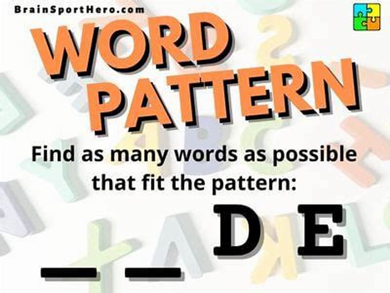 Word Pattern Finder