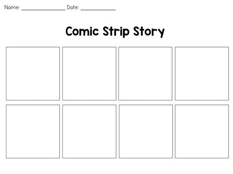 Word Strips Template