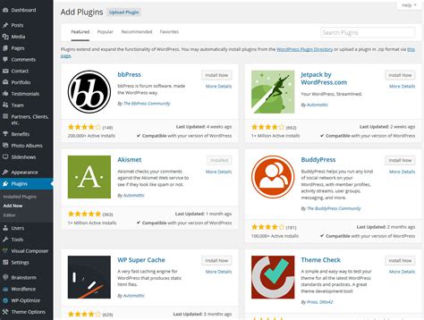 WordPress Plugins