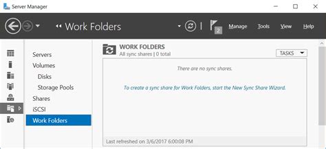 Work Folders on Windows Server