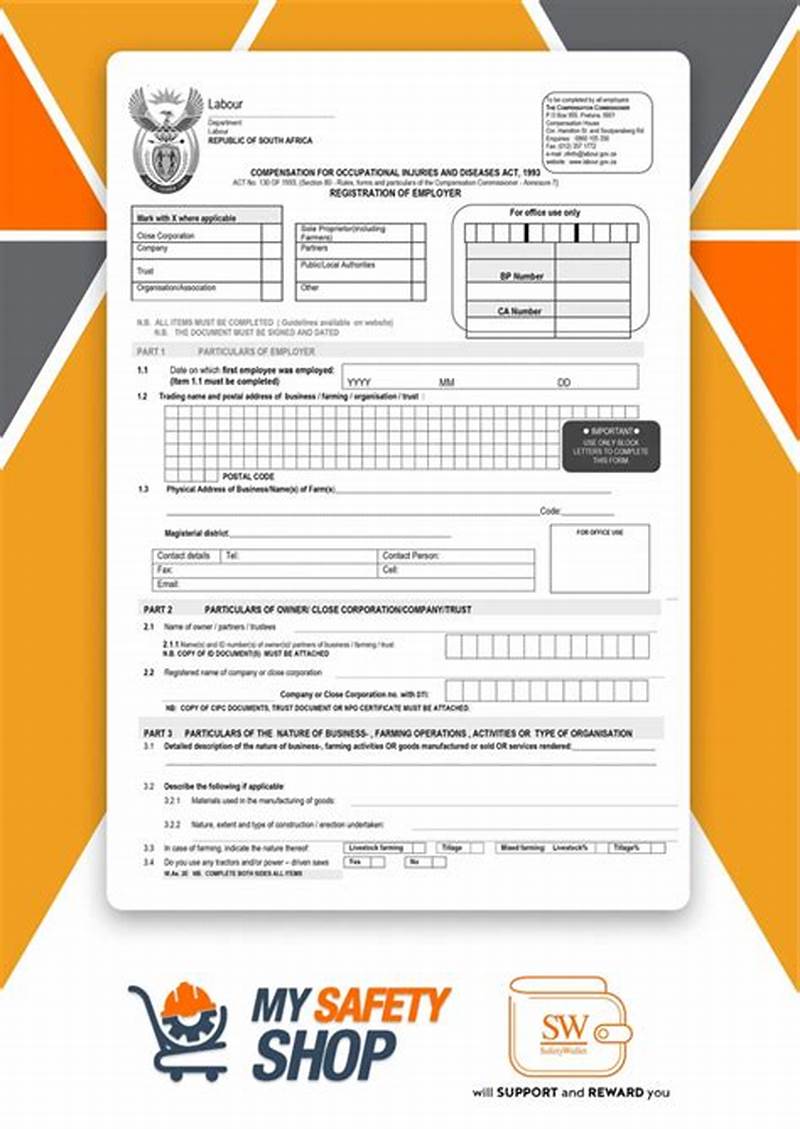 Workman Comp Form