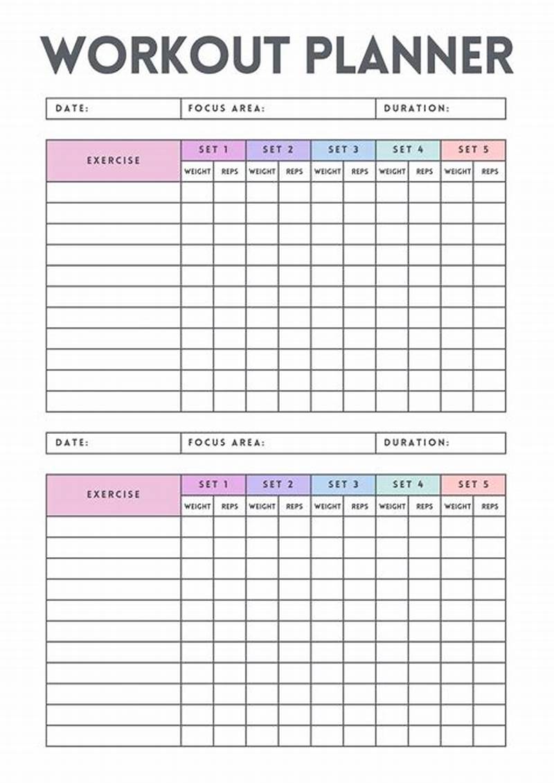 Workout Program Templates