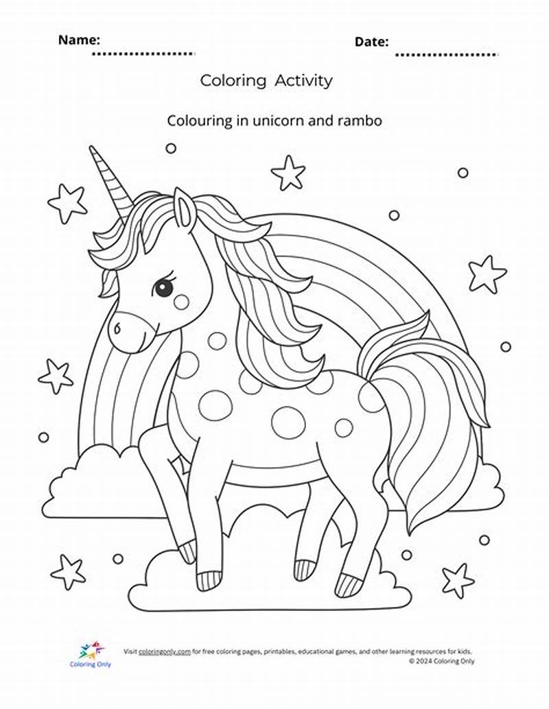 Worksheet For Coloring