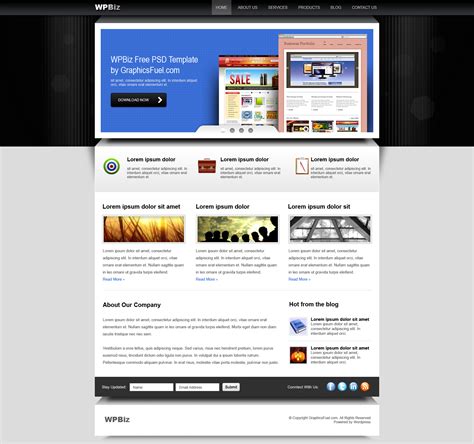 Wp Business Template