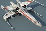 X-Wing Fighter Speed in Space