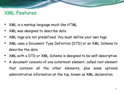 XML Applications