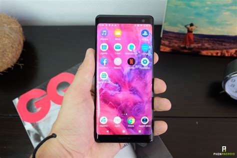 Xperia XZ3 Software Interface