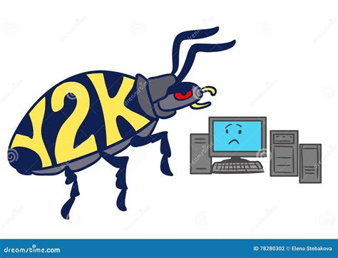 Y2K bug illustration