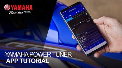Yamaha Power Tuner App interface