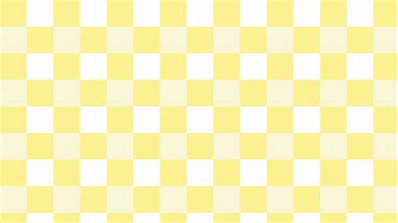 Yellow Checkered Pattern