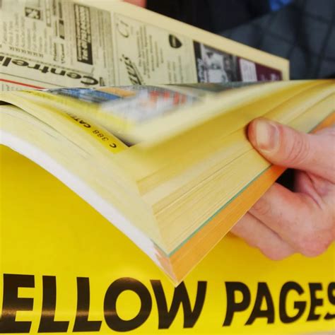 Yellow Pages book and website